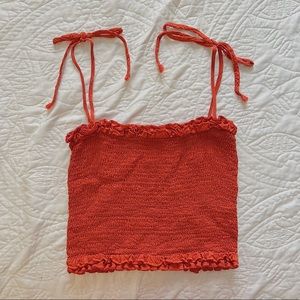 Burnt orange tank cami